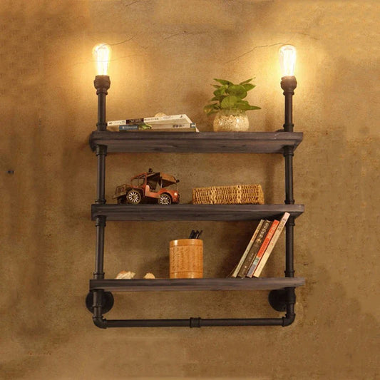DecorBites™ Antique Industrial Wall Lamp Vintage Wall Sconce for Study Store Restaurant