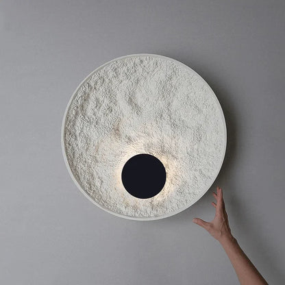 DecorBites™ Circle Wall Lamps: Nordic Loft Style Resin Art Sconces for Indoor Lighting