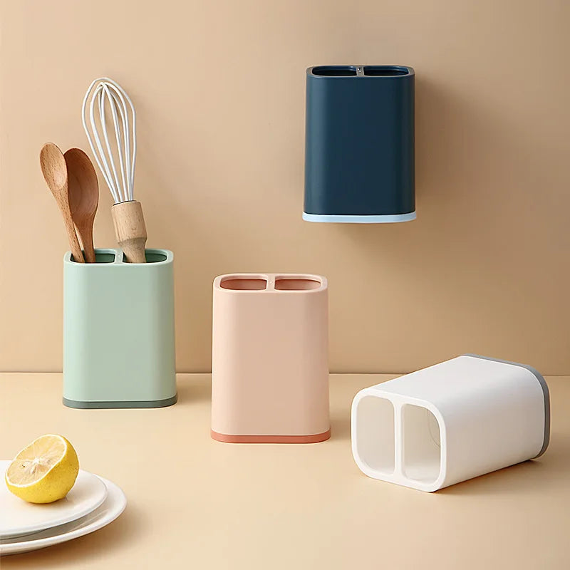 DecorBites™ Kitchen Storage Rack for Cutlery and Tableware Organization