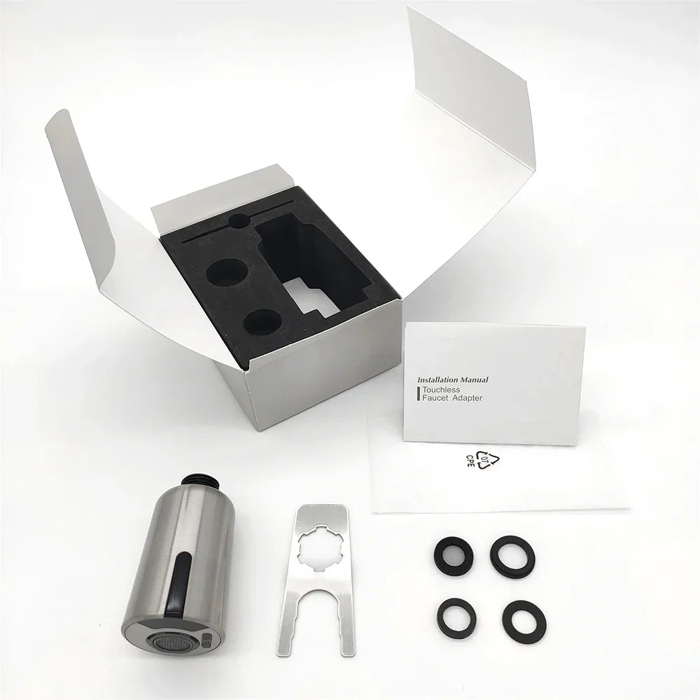 Mezclador inteligente con sensor para grifo DecorBites™ para baño y cocina, adaptador automático ahorrador de agua