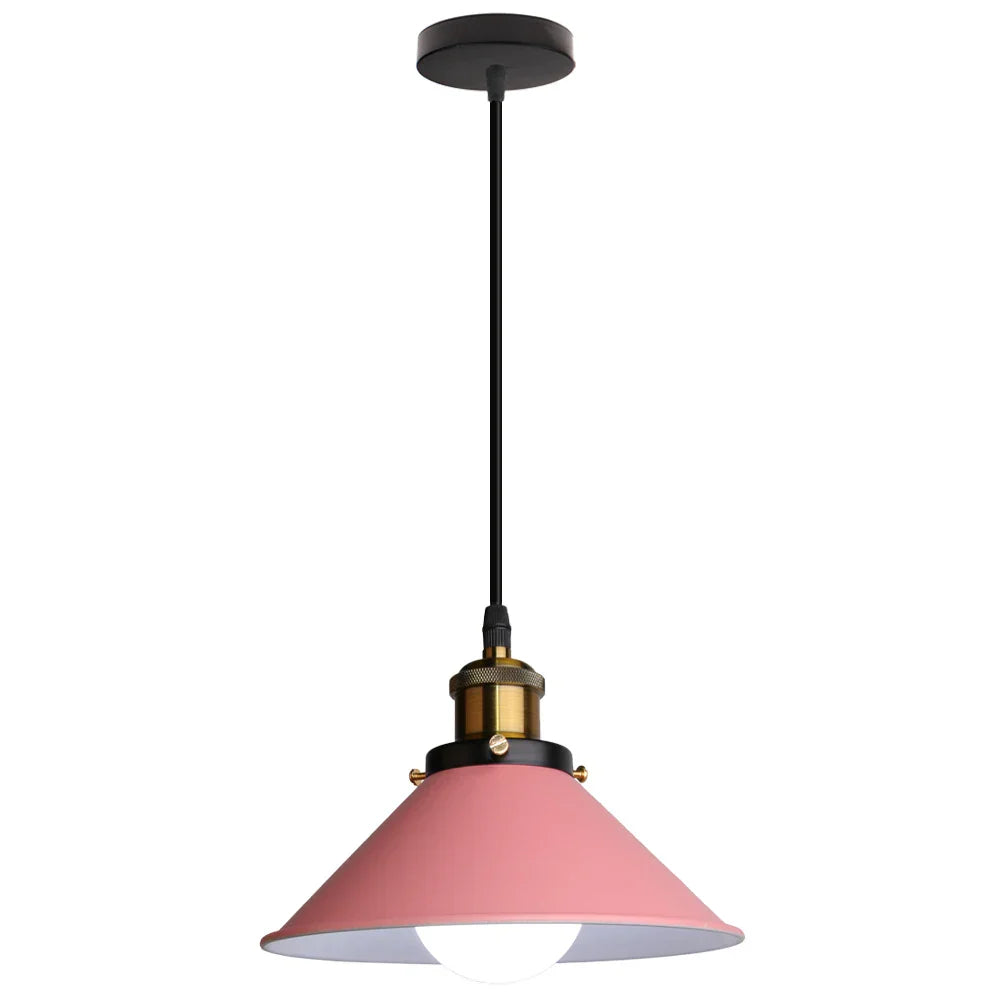 DecorBites™ Industrial Pendant Lights: Modern Retro Loft Hanging Lamp for Home Decor