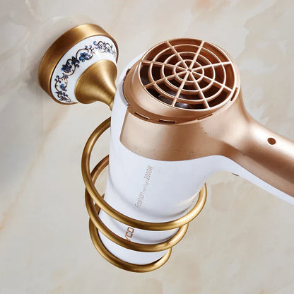 DecorBites™ Bath Hardware Set: Toilet Paper Holder, Towel Rack, Tissue Holder, Cup Holder, Robe Hook