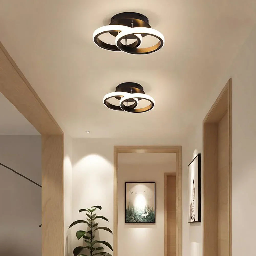 DecorBites™ LED Ceiling Light: Modern Minimalist Nordic Home Chandelier Lighting for Living Room