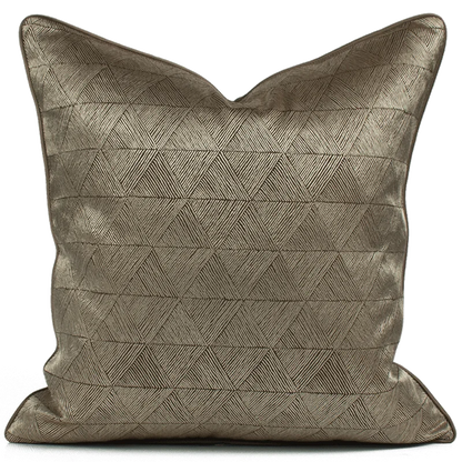 غطاء وسادة مربع من قماش الجاكار بتصميم منظر طبيعي آسيوي من DecorBites™ مقاس 45×45 سم