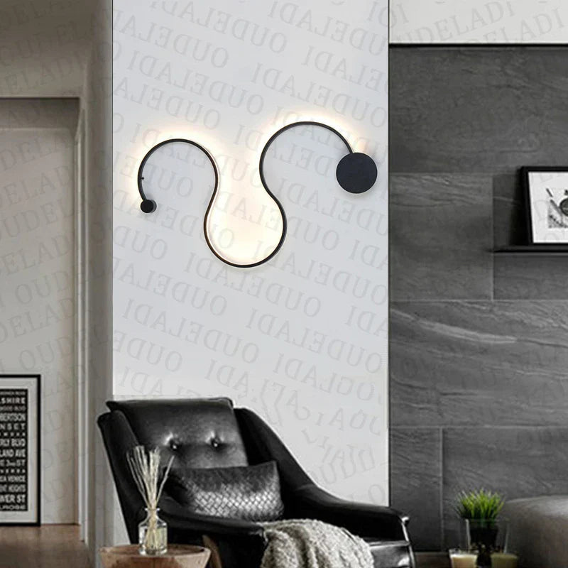 DecorBites™ LED Aluminum Wall Lamps for Home Lighting Decoration