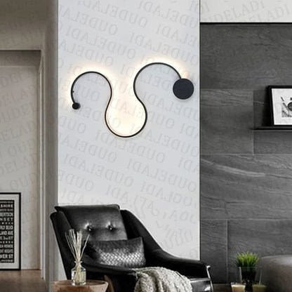 DecorBites™ LED Aluminum Wall Lamps for Home Lighting Decoration