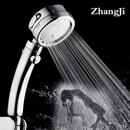 DecorBites™ High Pressure Shower Head with 3 Modes Plating and Adjustable Handle