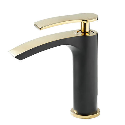 DecorBites™ Brass Bathroom Basin Faucet Cold Hot Water Mixer Sink Tap Deck Mounted