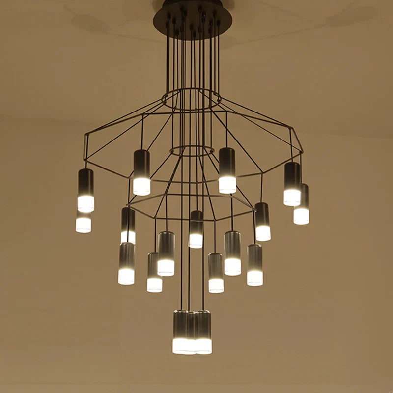 DecorBites™ Designer Nordic Ceiling Chandelier for Home Decor and Living Room Lighting