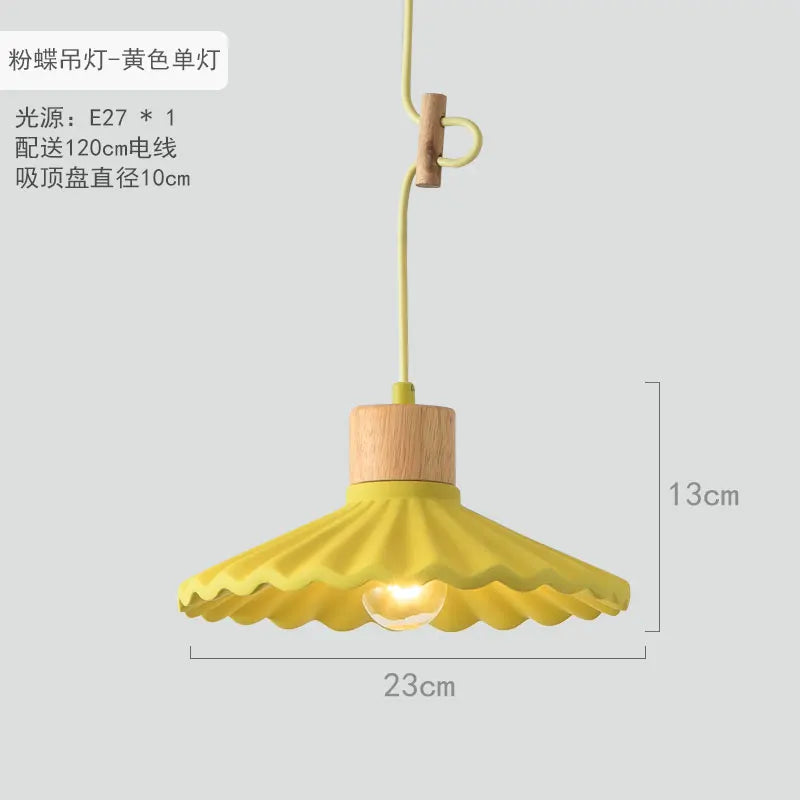 DecorBites™ Cement LED Pendant Lights: Modern Nordic Style for Restaurant, Bedroom, Living Room