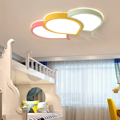 DecorBites™ Kids Room Princess Chandelier: Cartoon Lamp Shade Ceiling Chandelier for Cute Room Decor