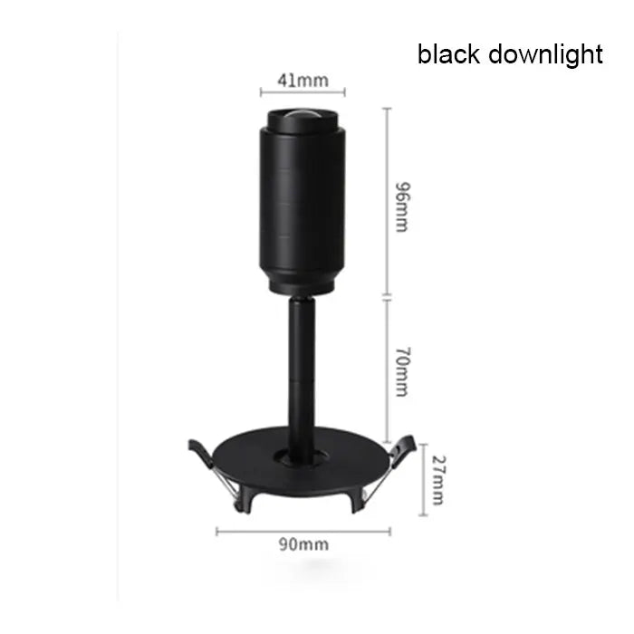 مسار سكة حديد DecorBites™ بزاوية شعاع قابلة للتعديل لإضاءة الملابس والأحذية والمعارض