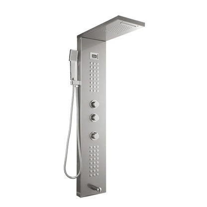 DecorBites™ LED Panel Bath Faucet with Digital Display and Massage Spa Jets