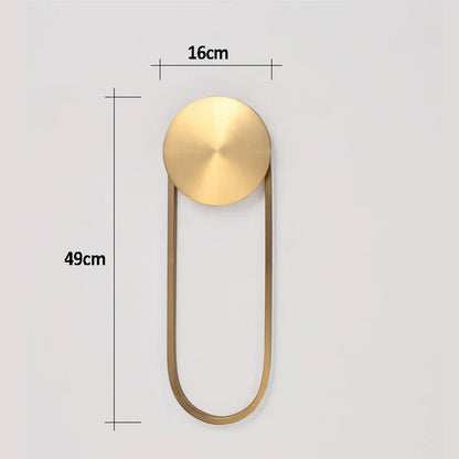 DecorBites™ LED Acrylic Metal Wall Lamp: Minimalist Nordic Sconce Light for Bedroom, Living Room