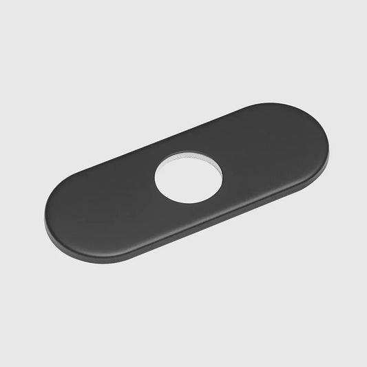 DecorBites™ 6-inch Bathroom Sink Deck Plate for Unused Mounting Escutcheon