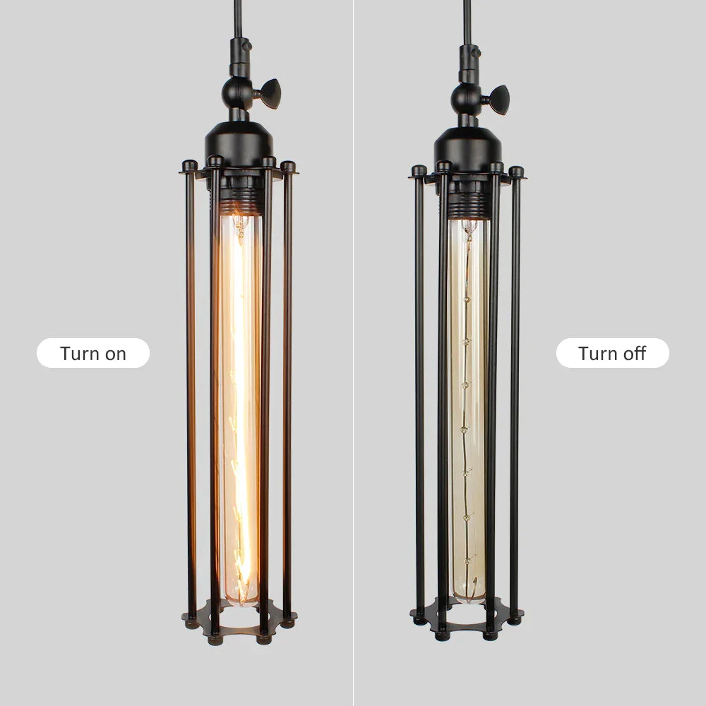 Decorbites™ Industrielle Hängelampe: Vintage Retro Pendellampe für Restaurant und Heimdekoration