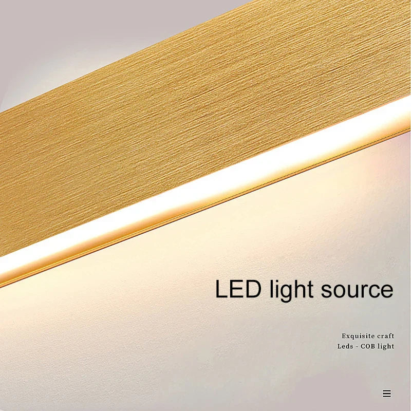 DecorBites™ LED Aluminum Mirror Light Wall Lamp for Corridor, Bedside, Bathroom - Nordic Modern Design