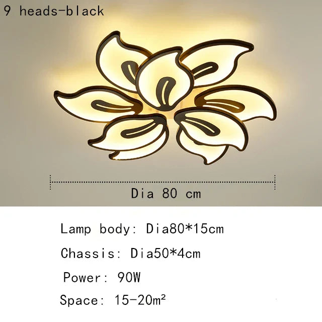 DecorBites™ Elegant LED Ceiling Light for Living Room, Bedroom, Dining - Modern & Light Luxury