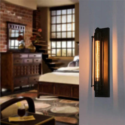 Decorbites™ Industrielle Loft Vintage Wandlampe für Schlafzimmer Wohnzimmer Wandapplikation mit ländlichem Charme