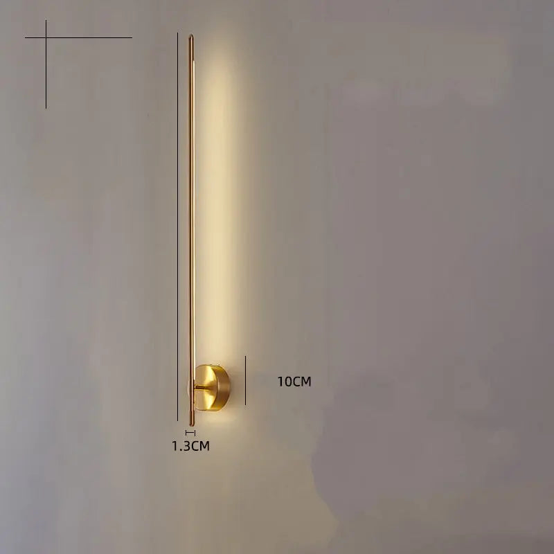 Decorbites™ Gold Geometrische Wandlampe für Wohnzimmer, Schlafzimmer und Hotelgang