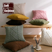 Rhombus Knit Pillowcase