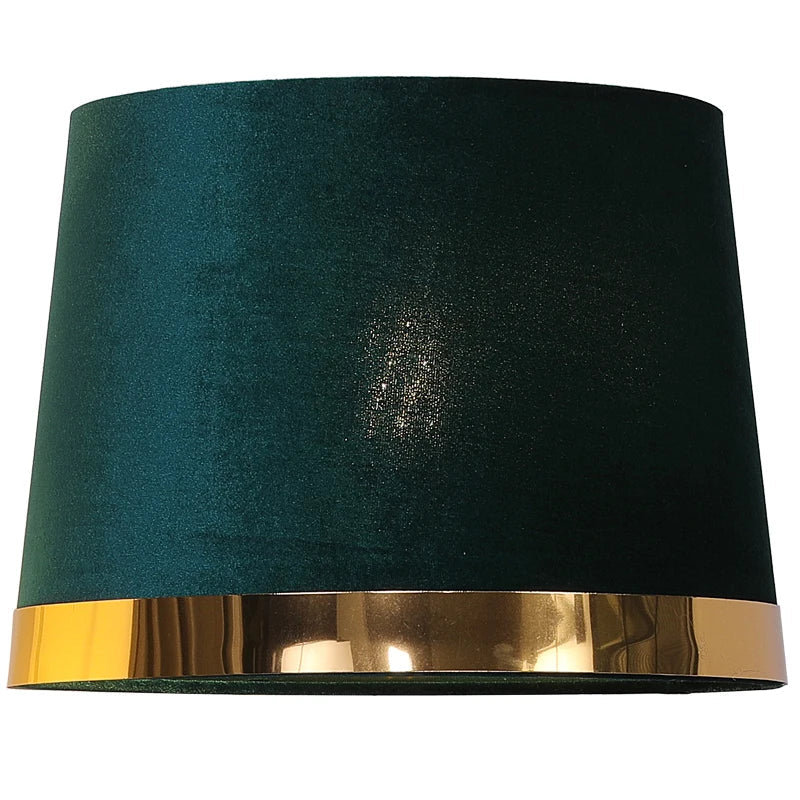 Decorbites™ Golden Edge Große Stoff-Lampenschirmabdeckung für Schlafzimmer-Nachttischbodenleuchte