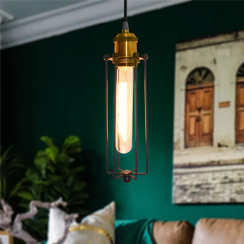 Chrome Industrial Pendant Light