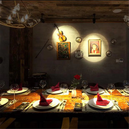 Proyector de logotipos LED DecorBites™ con zoom y enfoque manuales - 5W a 30W