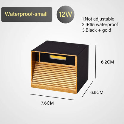 DecorBites™ LED Motion Sensor Wall Lamp IP65 Waterproof 9W 12W 20W Indoor Outdoor Sconce