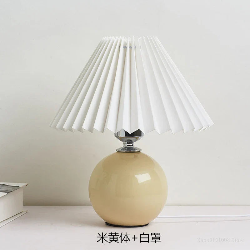 Ivory Ceramic Table Lamp