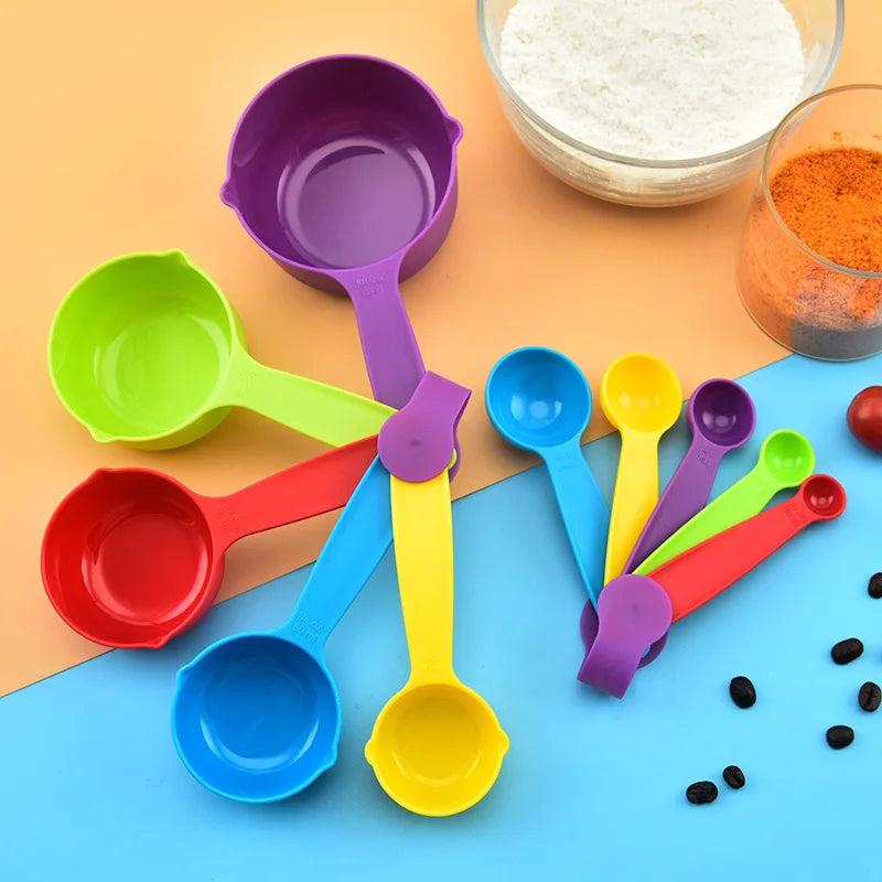 DecorBites™ Kitchen Measuring Cups & Spoons Set for Baking & Cooking
