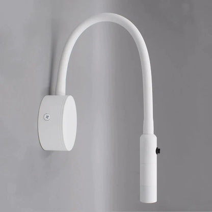 DecorBites™ LED Reading Wall Lamp 3W Flexible Hose Sconce for Bedroom Study & Book Light
