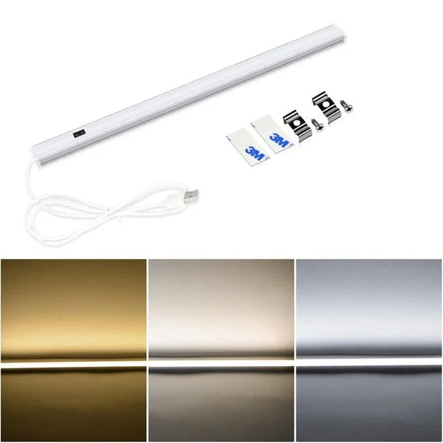 Decorbites™ LED-Schranksleuchte mit Bewegungssensor – USB-Stecker, Küchen-Schlafzimmer-Schranksnachtlampe