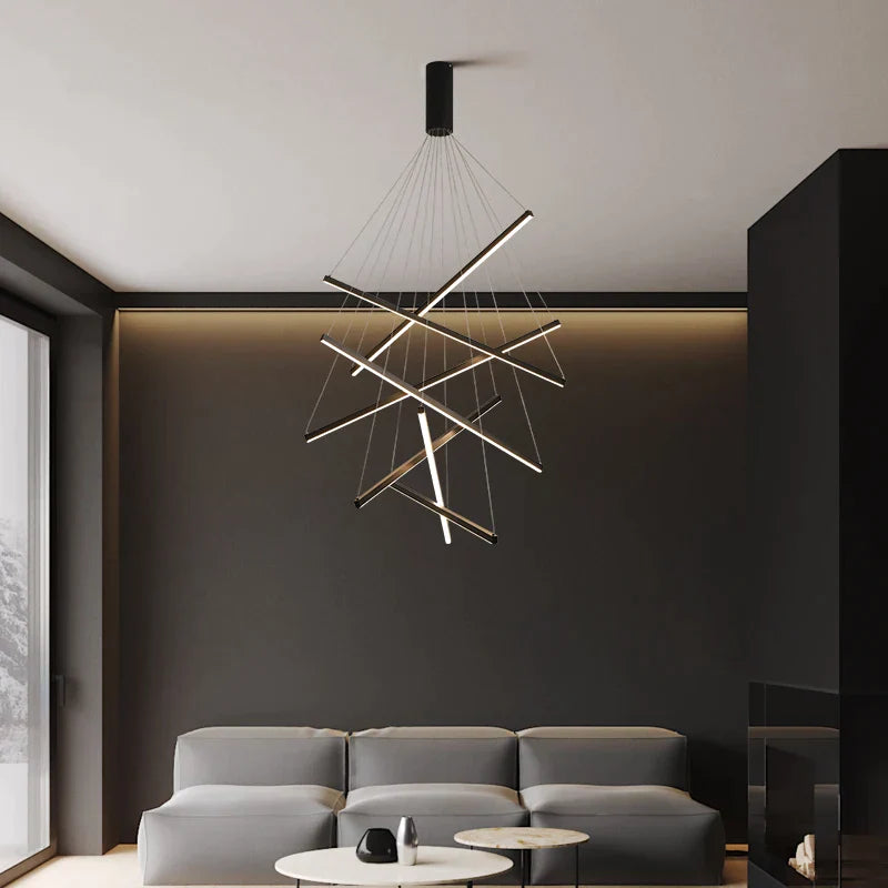 Lámpara colgante característica de escalera Decorbites™ para sala de estar, cocina y comedor LED