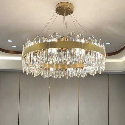 ثريا كريستالية من DecorBites™ بتصميم معلق لغرفة المعيشة الفاخرة، وغرفة النوم، وغرفة الطعام، والمطبخ، وديكور المنزل