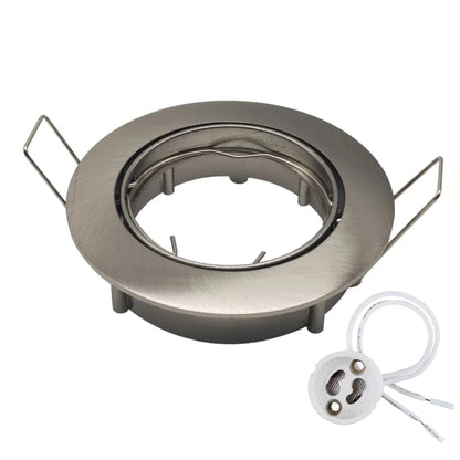 DecorBites™ Adjustable LED Ceiling Downlight GU10/MR16 Lamp Socket Holder Spot Lights Base