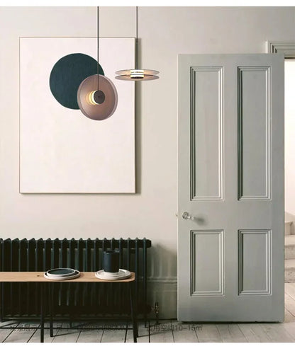 DecorBites™ Glass Pendant Lights: Minimalist LED Hanging Lamps for Living, Bedroom, Dining, or Restaurant