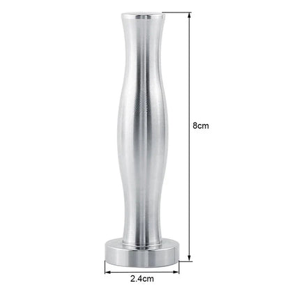 DecorBites™ Coffee Capsule Tower Stand: 40 Nespresso Pods Holder & Tamper Storage