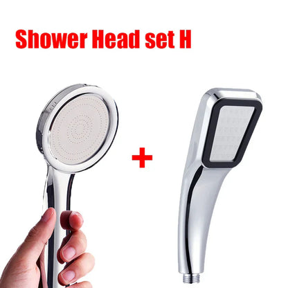 DecorBites™ High Pressure Shower Head Bundle - 2 Pcs, Top Quality, Buy One Get One Free