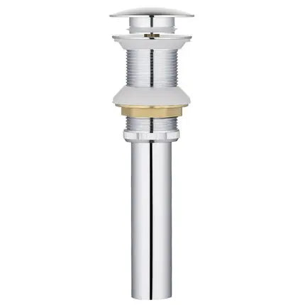 DecorBites™ Brushed Gold Pop-Up Drain Stopper for Bathroom Sink Vessel Vanity