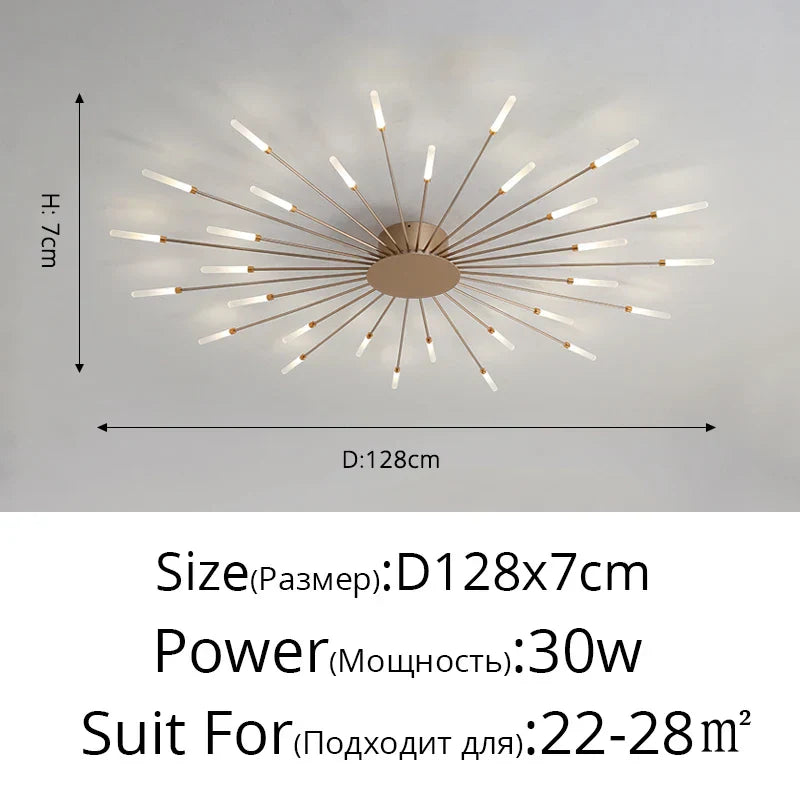 Acrylic Modern Ceiling Light