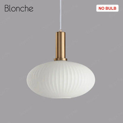 DecorBites™ LED Gold Chandelier Stained Glass Pendant Lamps for Home Decoration