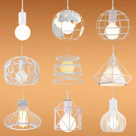 DecorBites™ Industrial Vintage Loft Pendant Lights LED Hanging Lamps for Home Decor