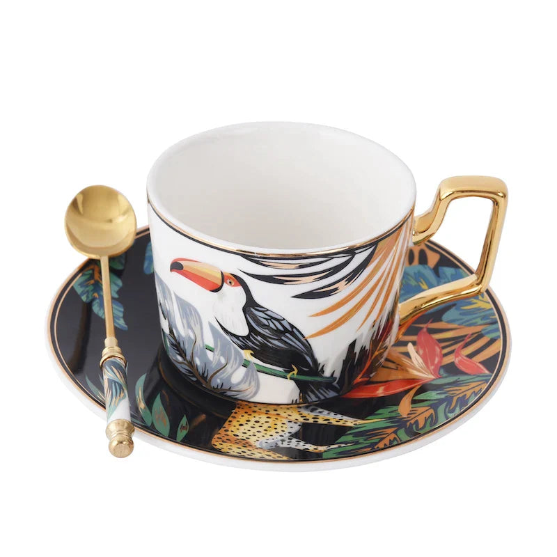 DecorBites™ Jungle Secret Tea Cup Set
