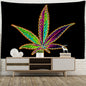 Decobites Maple Leaf Tapestry Wall Hanging: Boho Witchcraft Bedroom Art & Home Decor