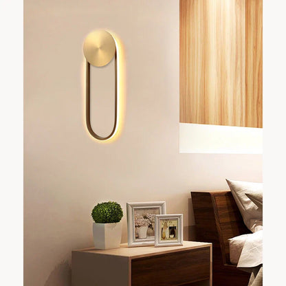 DecorBites™ LED Acrylic Metal Wall Lamp: Minimalist Nordic Sconce Light for Bedroom, Living Room
