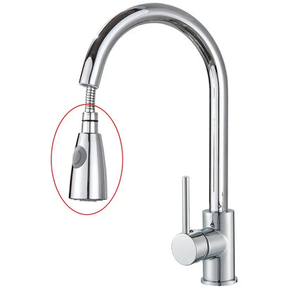 DecorBites™ Gold Brass Kitchen Faucet Rotatable Mixer Tap Single Handle Hot&Cold Water