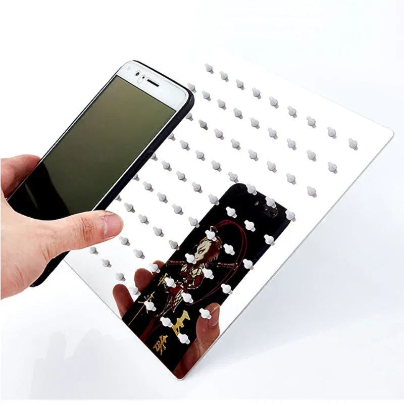 Cabezal de ducha tipo lluvia DecorBites™ de acero inoxidable de 20 pulgadas - Cabezal de ducha cuadrado ultradelgado para baño