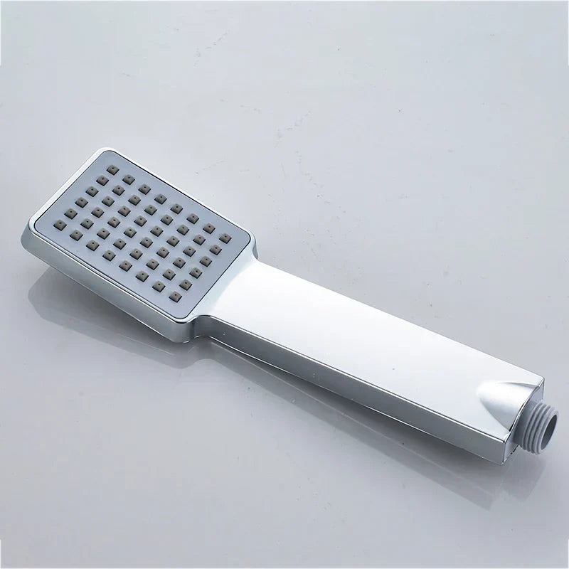 DecorBites™ Black High Pressure Hand-held Shower Head for Water Saving and Bathroom Rainfall