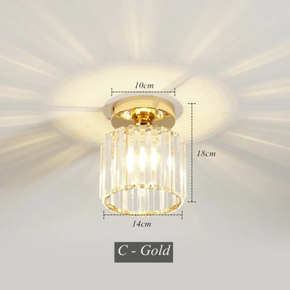 Lámpara colgante LED de cristal DecorBites™ para decoración de comedor y sala de estar